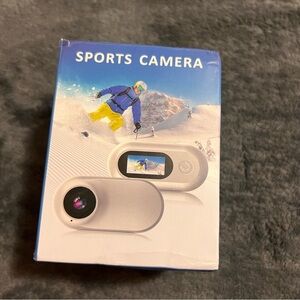 NWT White Sports Camera